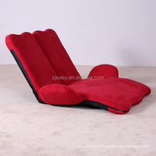 Canapé de salon confortable réglable à 5 positions safa pliable